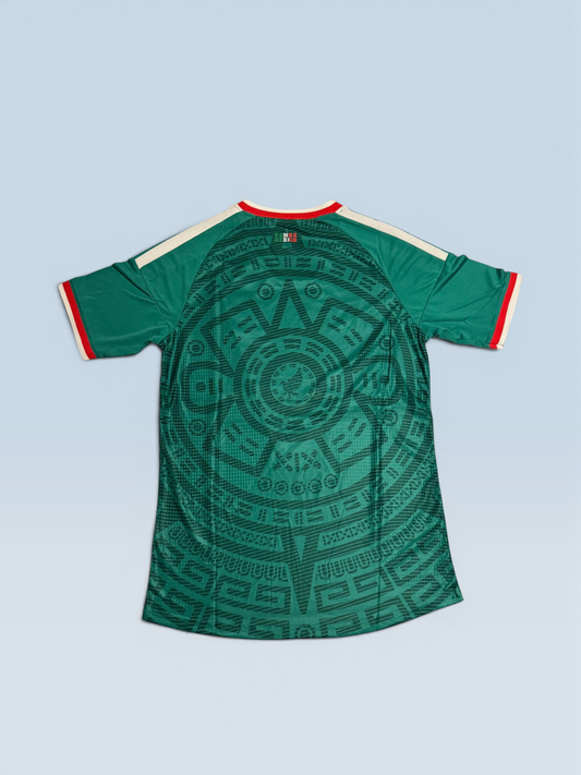 Mexico 2025-26 green home soccer jersey, Adidas World Cup kit – photo 2