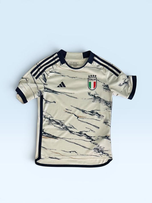 Italy national team 2023-24 away soccer jersey, Adidas kit
