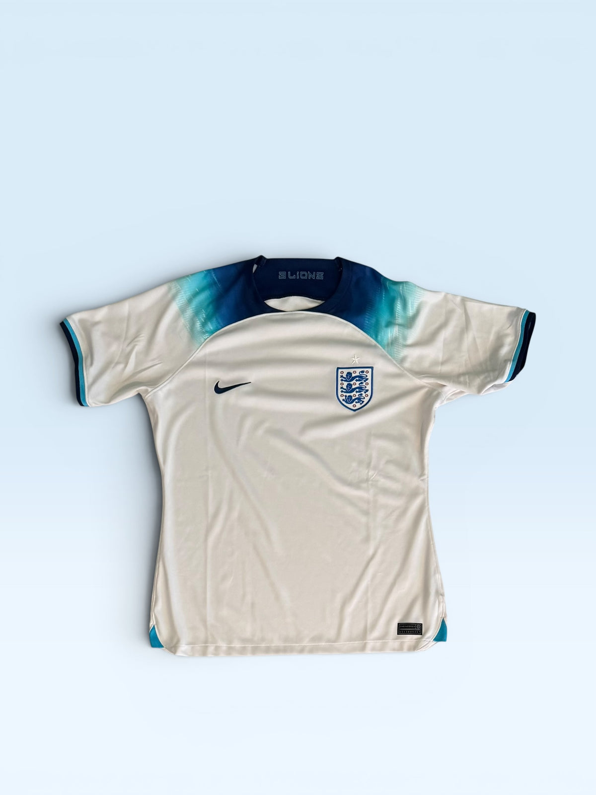 England 2022-23 white home soccer jersey, World Cup Nike kit