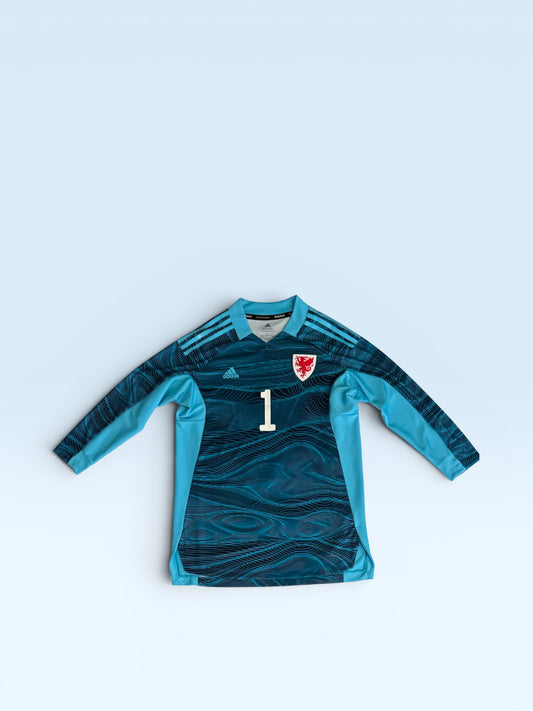 Wales 2022-23 #1 third goalkeeper soccer jersey, World Cup Adidas kit