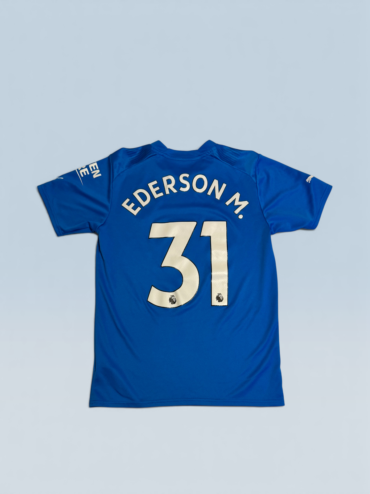 Ederson #31 Manchester City 2022-23 goalkeeper soccer jersey, Puma kit – photo 2