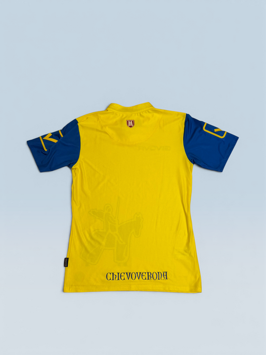 Chievo Verona 2020-21 home soccer jersey, Macron kit – photo 2