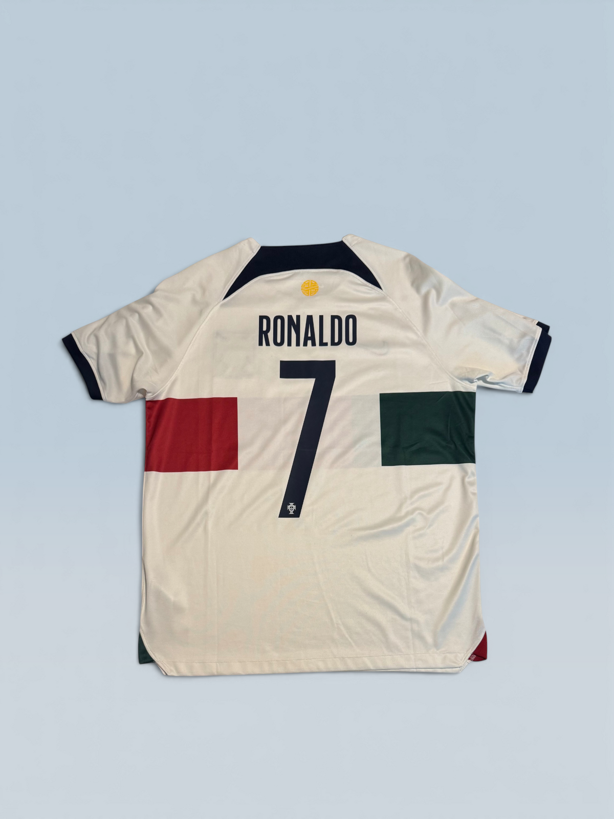 Cristiano Ronaldo #7 Portugal 2021-22 away soccer jersey, Nike kit – photo 2
