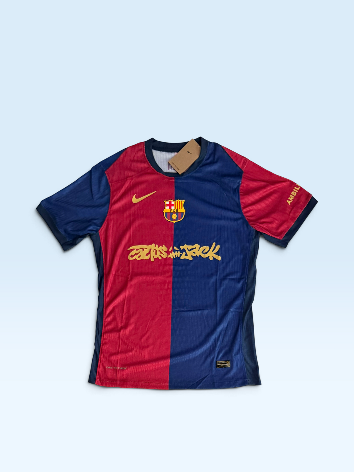 FC Barcelona 2024-25 Cactus Jack home soccer jersey, Nike kit